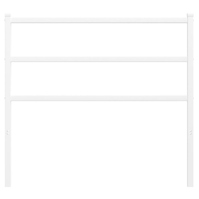 Testiera in Metallo Bianco 107 cm 355444