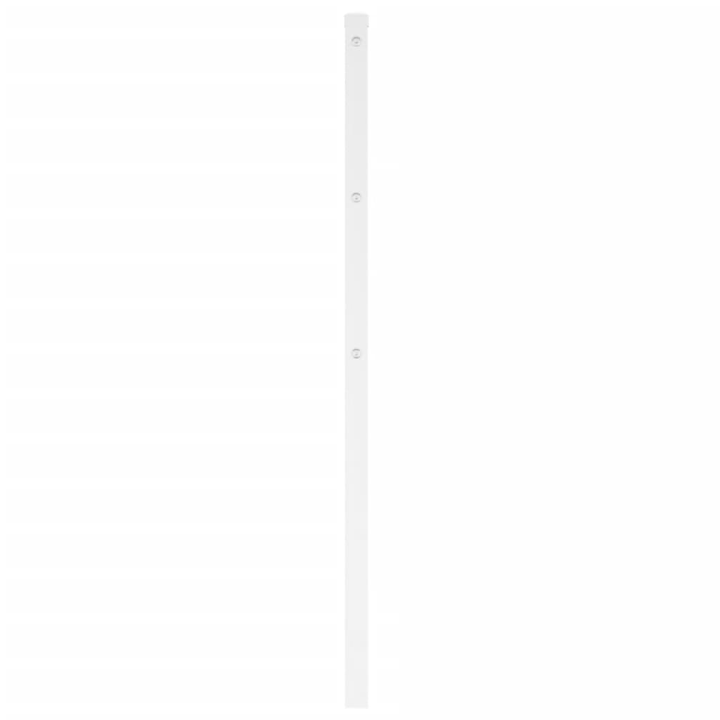 Testiera in Metallo Bianco 107 cm 355444