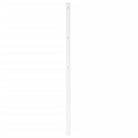 Testiera in Metallo Bianco 107 cm 355444