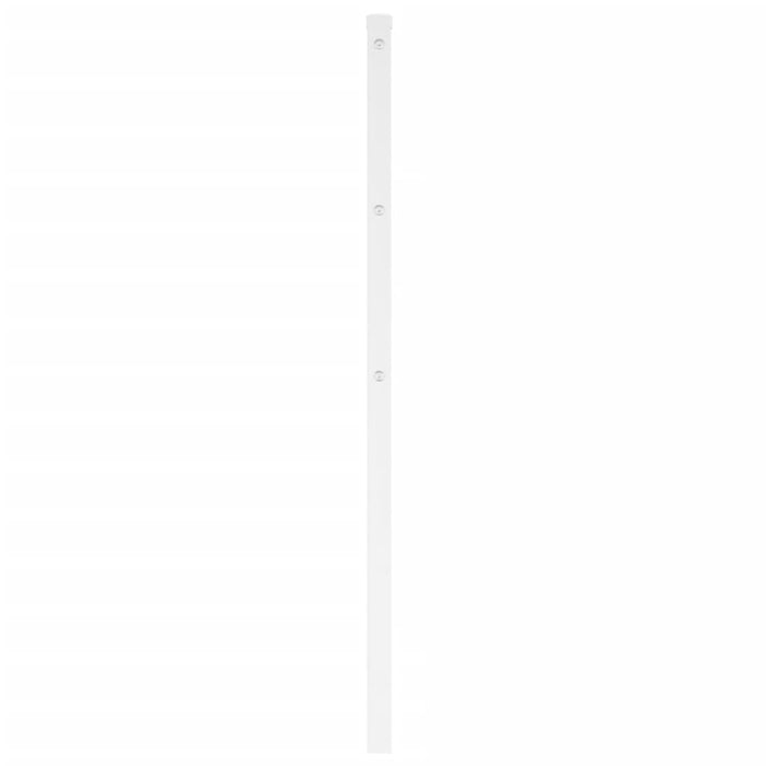 Testiera in Metallo Bianco 107 cm 355444