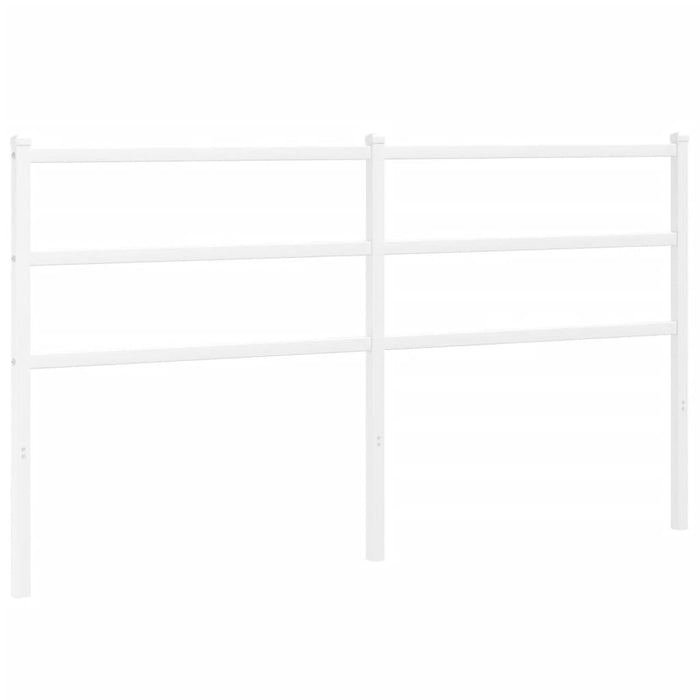Testiera in Metallo Bianco 150 cm 355448