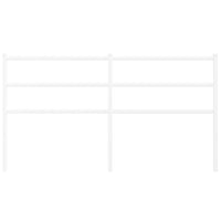 Testiera in Metallo Bianco 150 cm 355448