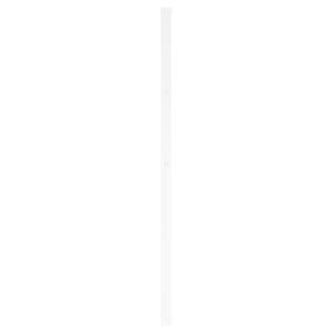 Testiera in Metallo Bianco 193 cm 355451