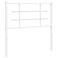 Testiera in Metallo Bianco 100 cm 355639