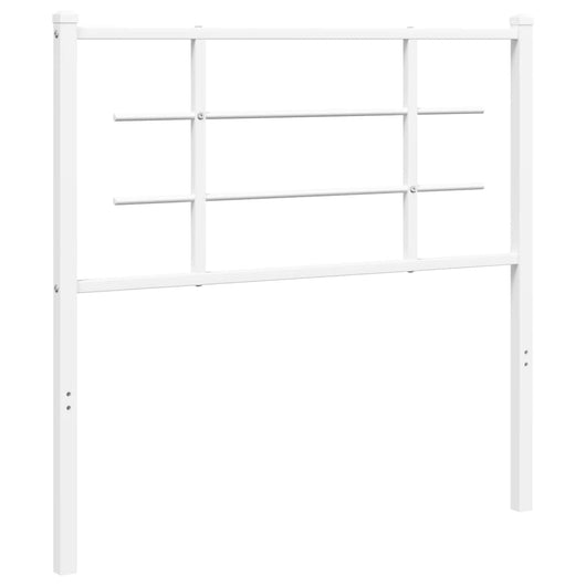 Testiera in Metallo Bianco 100 cm 355639