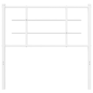 Testiera in Metallo Bianco 100 cm 355639