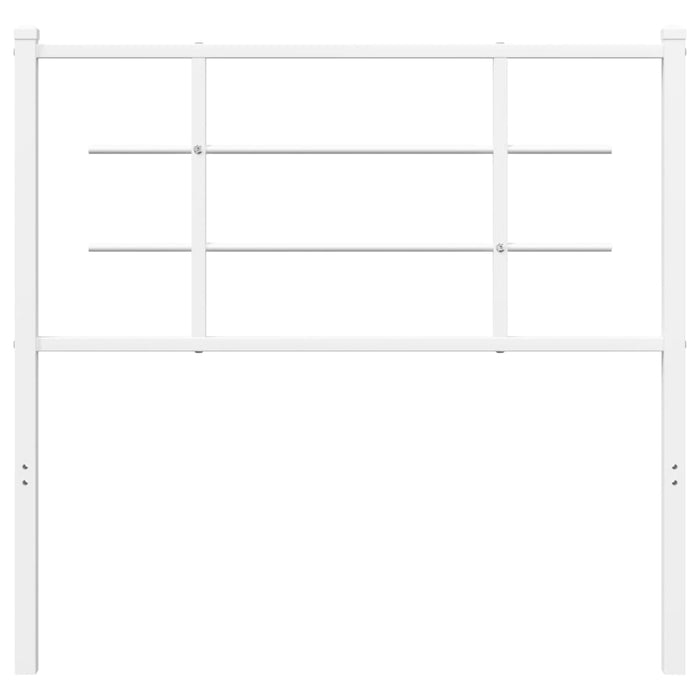 Testiera in Metallo Bianco 100 cm 355639