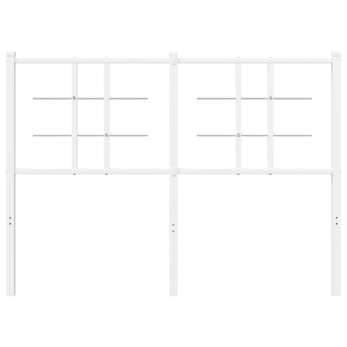 Testiera in Metallo Bianco 120 cm 355641