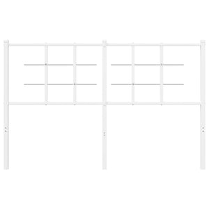 Testiera in Metallo Bianco 135 cmcod mxl 86706