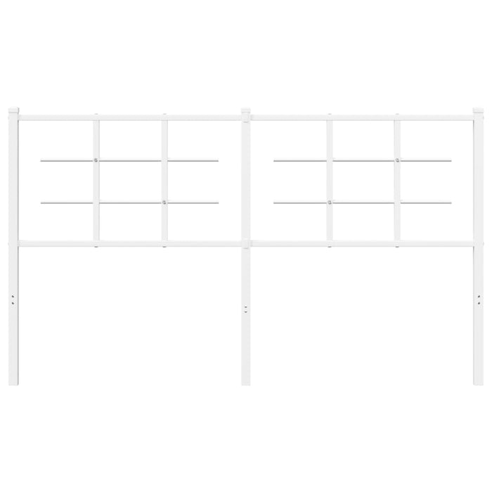 Testiera in Metallo Bianco 150 cm 355644