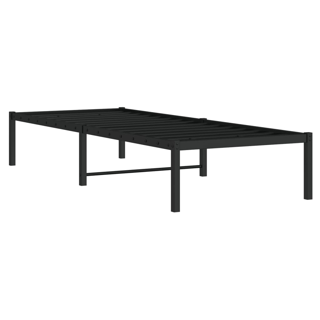 Giroletto in Metallo Nero 75x190 cm 373645