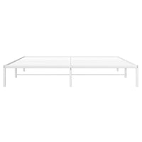 Giroletto-Struttura Letto Metallo Bianco 193x203 cm