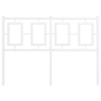 Testiera in Metallo Bianco 120 cm 374321