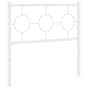 Testiera in Metallo Bianco 90 cm 376303