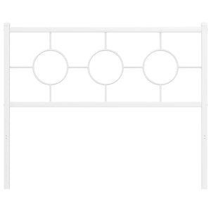 Testiera in Metallo Bianco 107 cm 376305