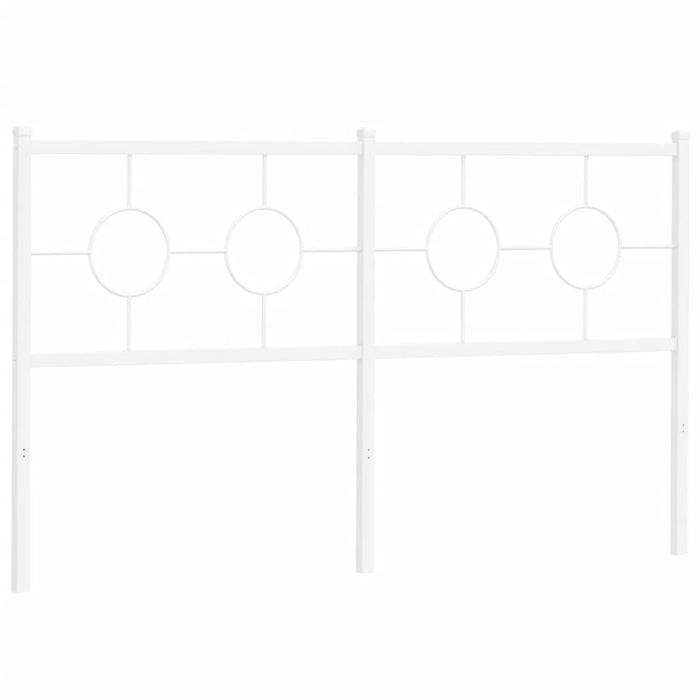 Testiera in Metallo Bianco 160 cm 376310