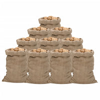 Sacchi di Iuta 10pz 60x105 cm 100% Iuta 340 gsmcod mxl 134372