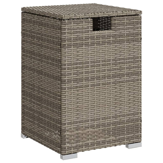 Tavolo Copri Serbatoio Propano Grigio 40x40x60 cm in Polyrattancod mxl 112642
