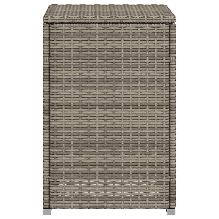 Tavolo Copri Serbatoio Propano Grigio 40x40x60 cm in Polyrattan 366296