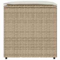 Box Stoccaggio Beige e bianco crema 365412