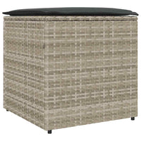 Scatola di Stoccaggio Esterna  Grigio chiaro e grigio scuro 365413