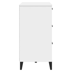 Cassettiera VIKEN Bianca in Legno Multistrato 374920