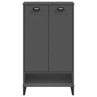 Scarpiera VIKEN Grigio Antracite in Legno Multistrato 374925