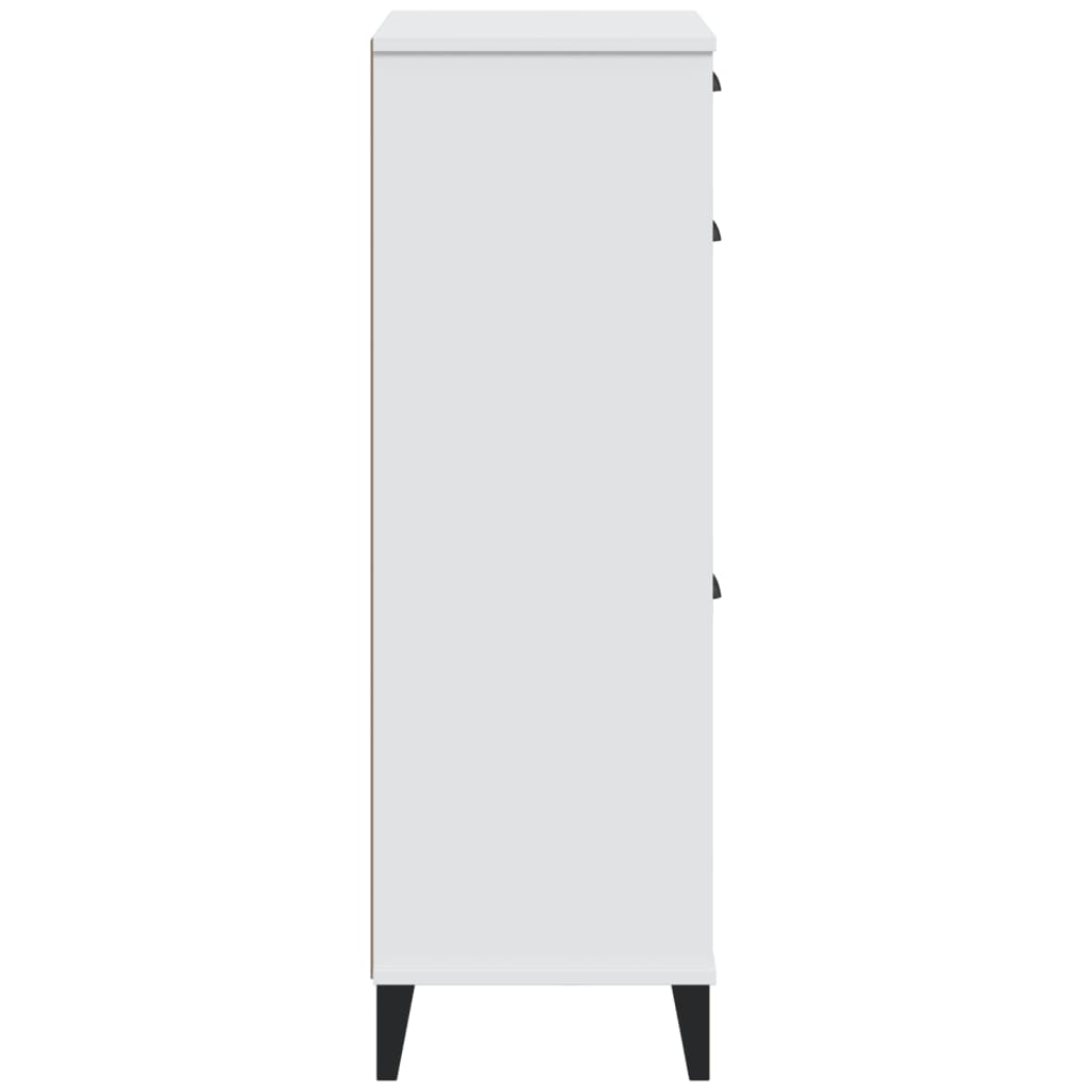 Scarpiera VIKEN Bianca in Legno Multistrato 374926