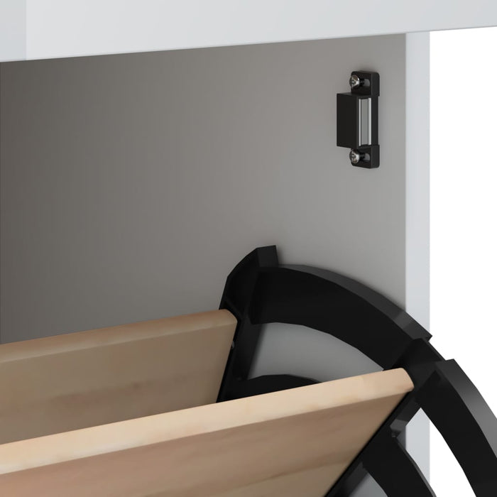 Scarpiera VIKEN Bianca in Legno Multistrato 374926