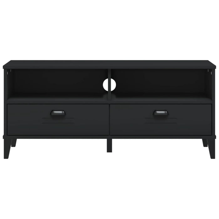 Scarpiera VIKEN Nera in Legno Multistrato 374930