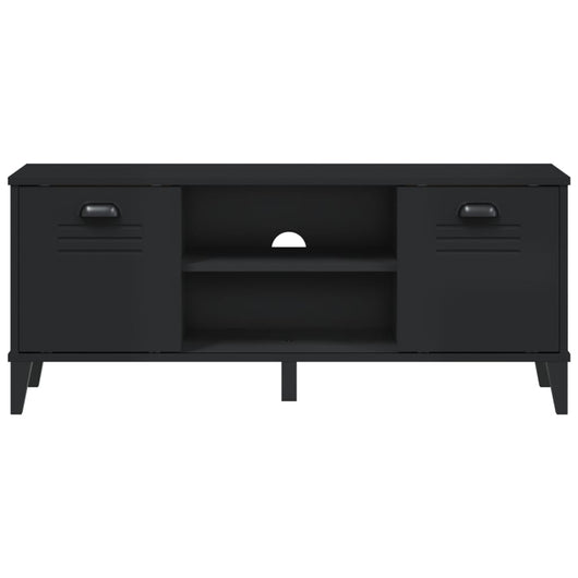 scarpiera scarpiera cassettiera scaffale mobile da ingresso ripostiglio 106 x 35 x 45 cm legno massello di pino nero 02_0023014