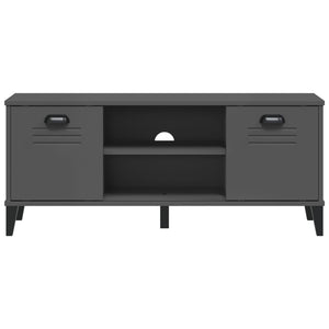 Panca Portascarpe VIKEN Antracite 106x35x45cm Legno Multistrato 374934