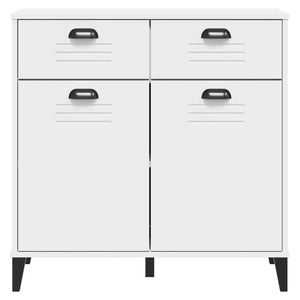 Credenza VIKEN Bianca 80x40x80 cm in Legno Multistrato 374935