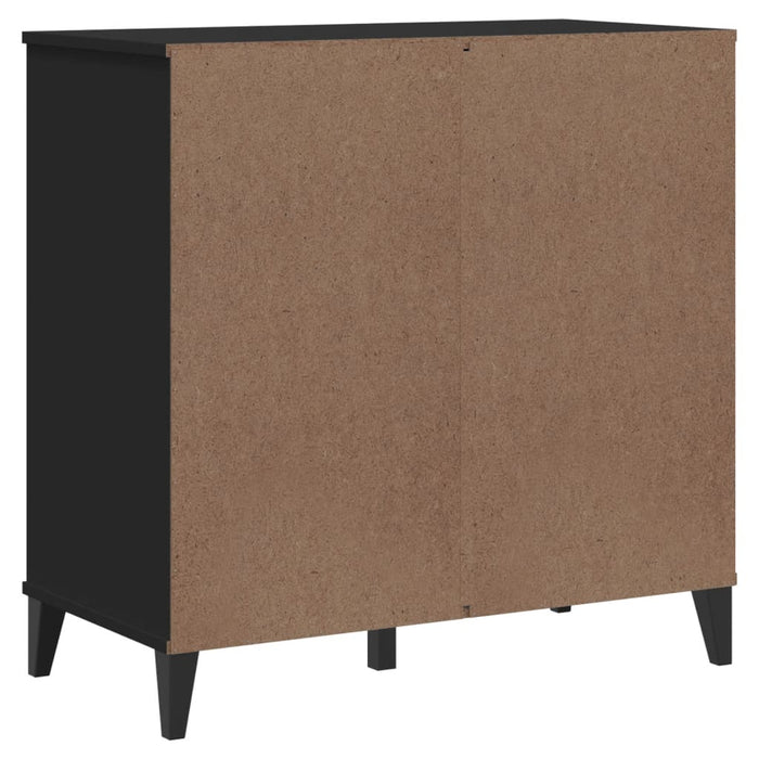 Credenza VIKEN Nera 80x40x80 cm in Legno Multistrato 374936