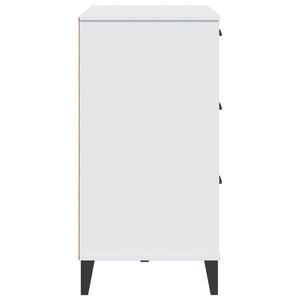 Credenza VIKEN Bianca 80x40x80 cm in Legno Multistrato 374938