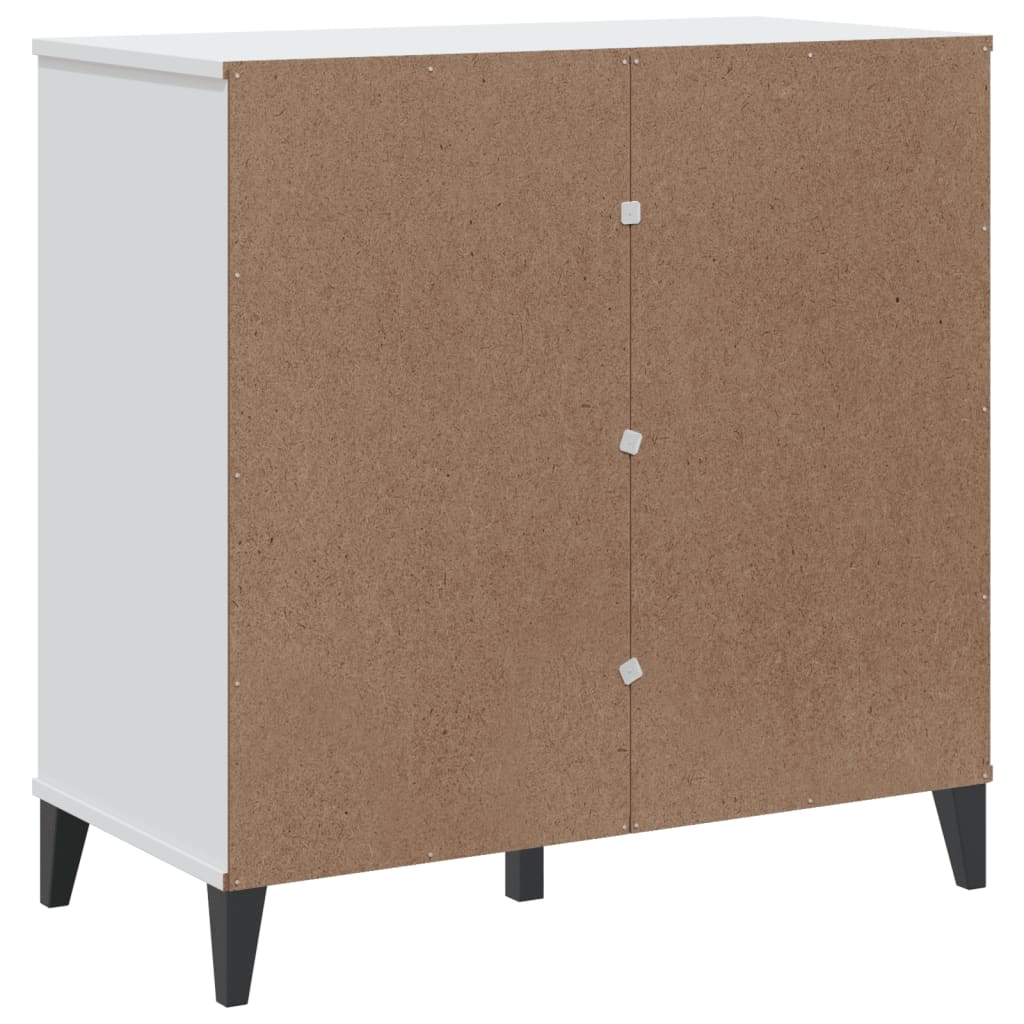 Credenza VIKEN Bianca 80x40x80 cm in Legno Multistrato 374938
