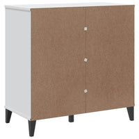 Credenza VIKEN Bianca 80x40x80 cm in Legno Multistrato 374938