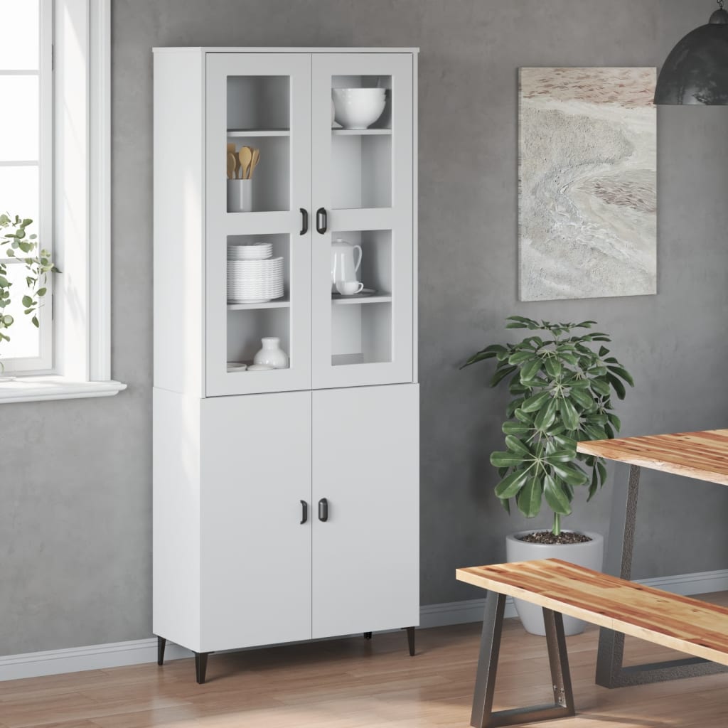 Piano per Credenza VIKEN Bianco in Legno Multistrato 374941