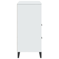 Libreria VIKEN Bianca 80x40x80 cm in Legno Multistrato 374944