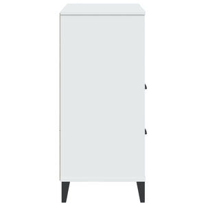 Libreria VIKEN Bianca 80x40x80 cm in Legno Multistrato 374944