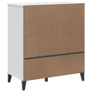 Libreria VIKEN Bianca 80x40x80 cm in Legno Multistrato 374944