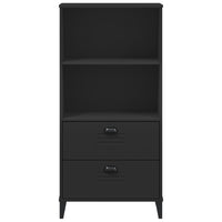 Libreria VIKEN Nera 60x35x123 cm in Legno Multistrato 374948