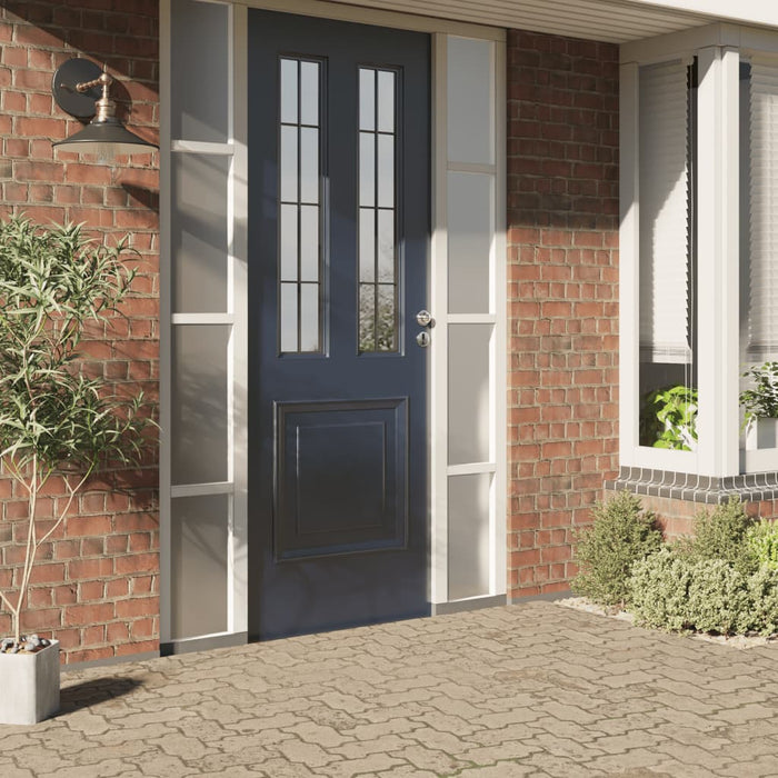 vidaXL Pellicola Statica Smerigliata Grigio 90x500 cm PVC