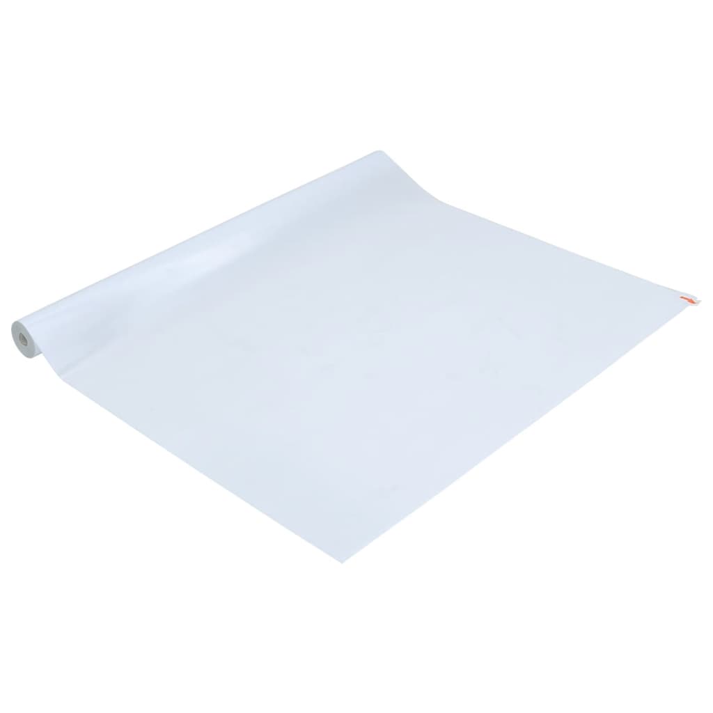 Pellicola Statica Smerigliata Bianco 45x500 cm PVC 155820