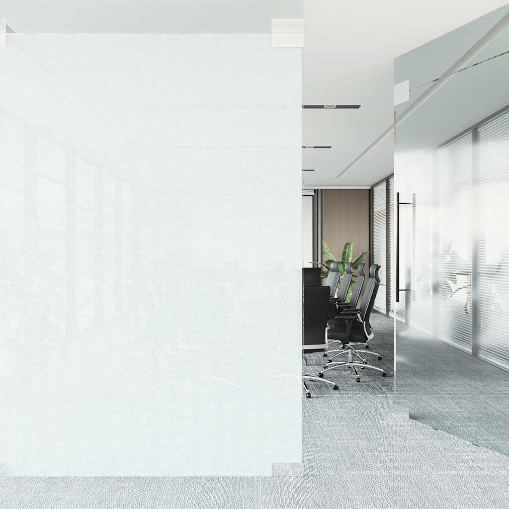 Pellicola Statica Smerigliata Bianco 60x1000 cm PVC 155824