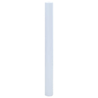 Pellicola Statica Smerigliata Bianco 60x1000 cm PVC 155824