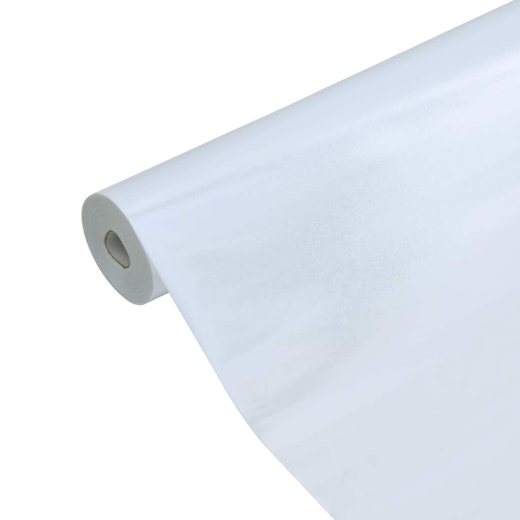 Pellicola Statica Smerigliata Bianco 60x2000 cm PVC 155825