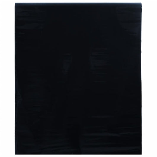 Pellicola Vetri Statica Smerigliata Nera 45x500 cm PVC