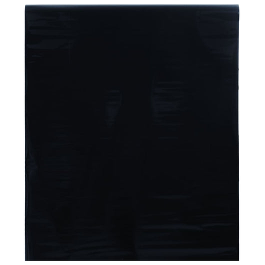 Pellicola Vetri Statica Smerigliata Nera 45x1000 cm PVCcod mxl 111624