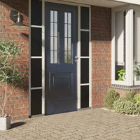 Pellicola Vetri Statica Smerigliata Nera 90x500 cm PVC 155835